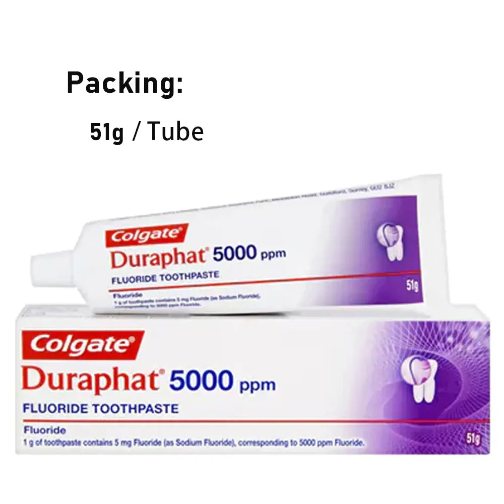 Colgate Duraphat 5000 Ppm Fluoride Toothpaste 51gr Fluor - Suncollections